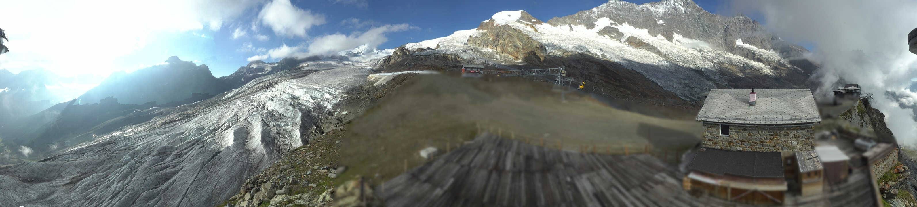 Archiv Foto Webcam Saas Fee - Gletscher