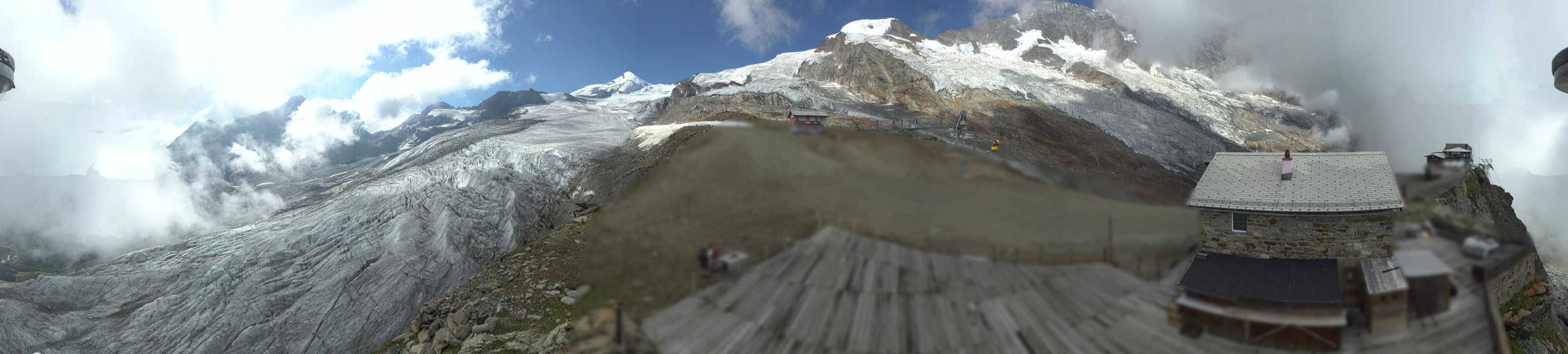 Archiv Foto Webcam Saas Fee - Gletscher