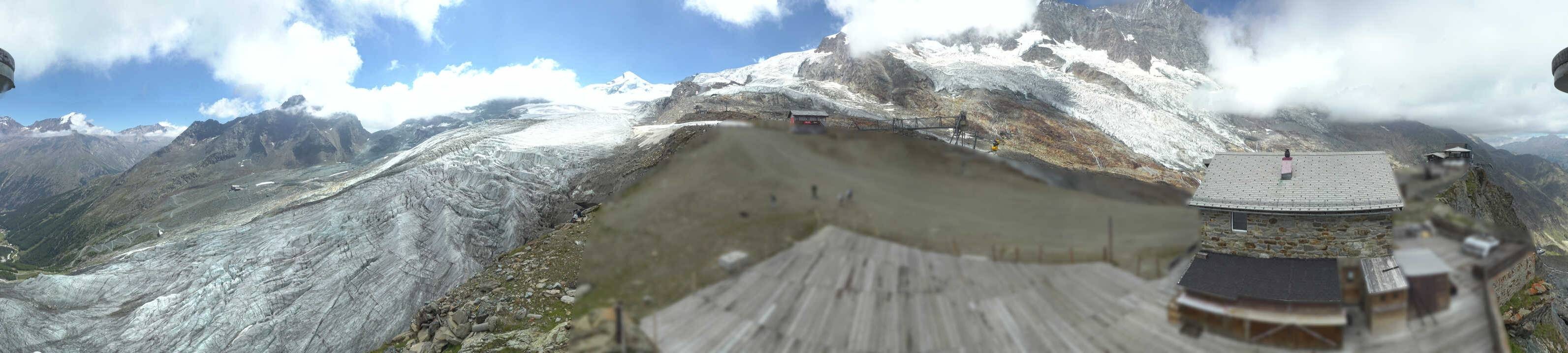 Archiv Foto Webcam Saas Fee - Gletscher
