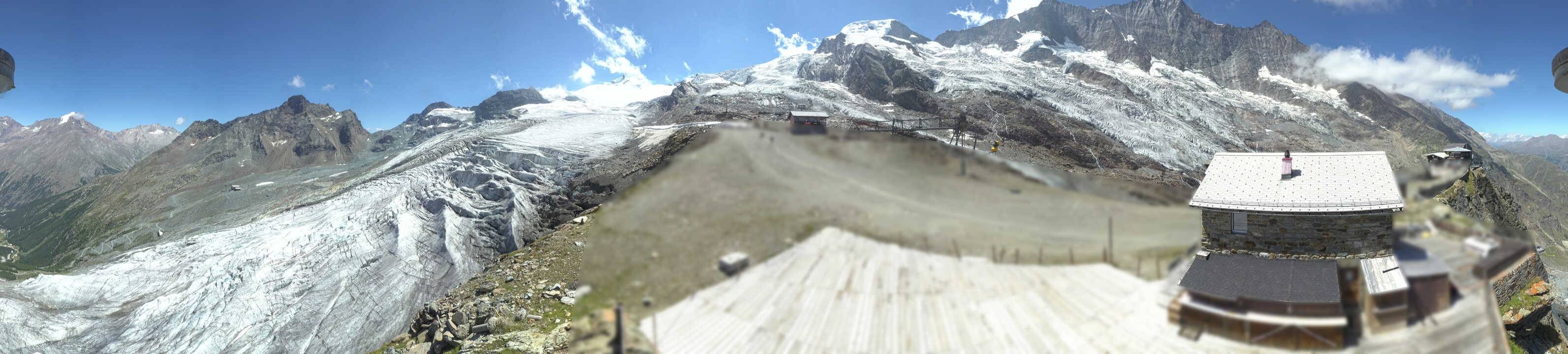 Archiv Foto Webcam Saas Fee - Gletscher