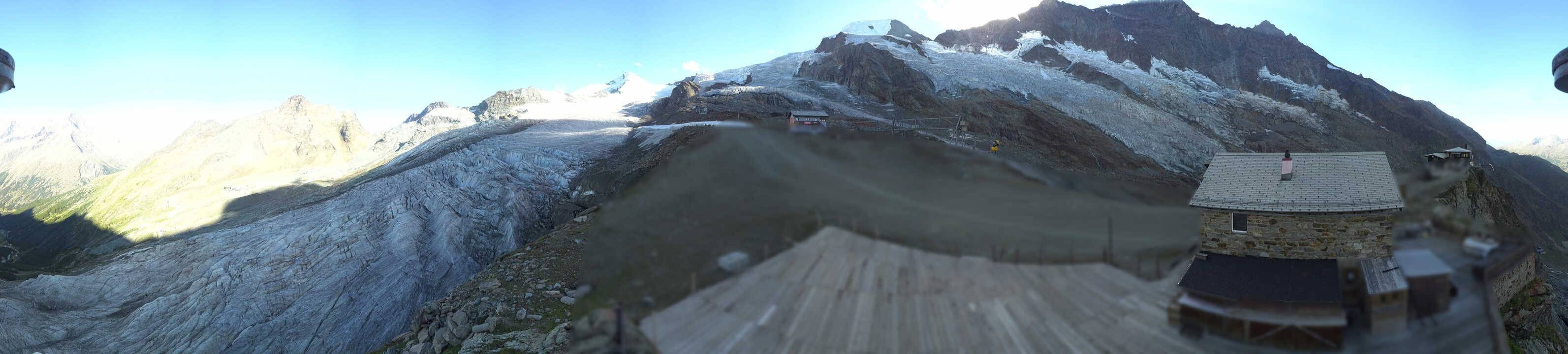 Archiv Foto Webcam Saas Fee - Gletscher
