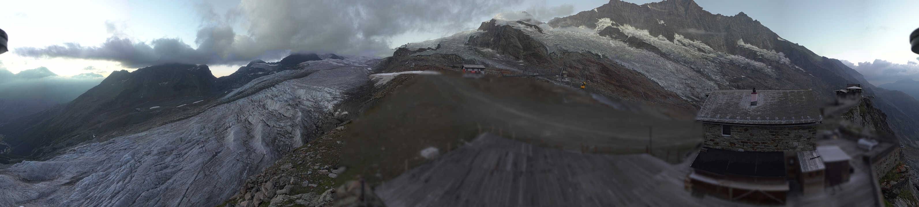 Archiv Foto Webcam Saas Fee - Gletscher