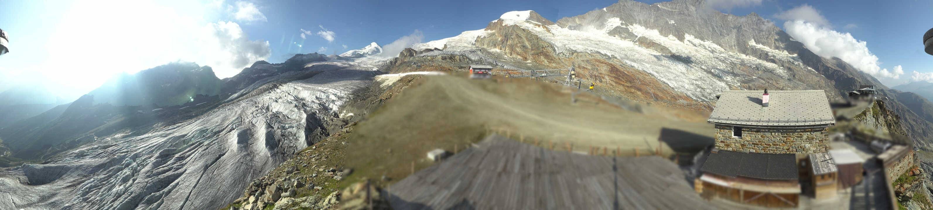 Archiv Foto Webcam Saas Fee - Gletscher