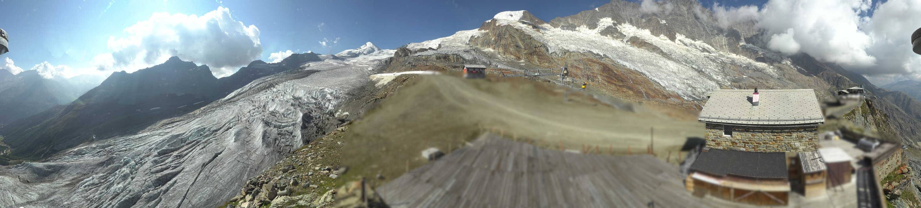 Archiv Foto Webcam Saas Fee - Gletscher