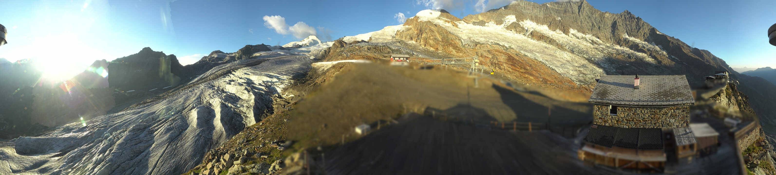 Archiv Foto Webcam Saas Fee - Gletscher
