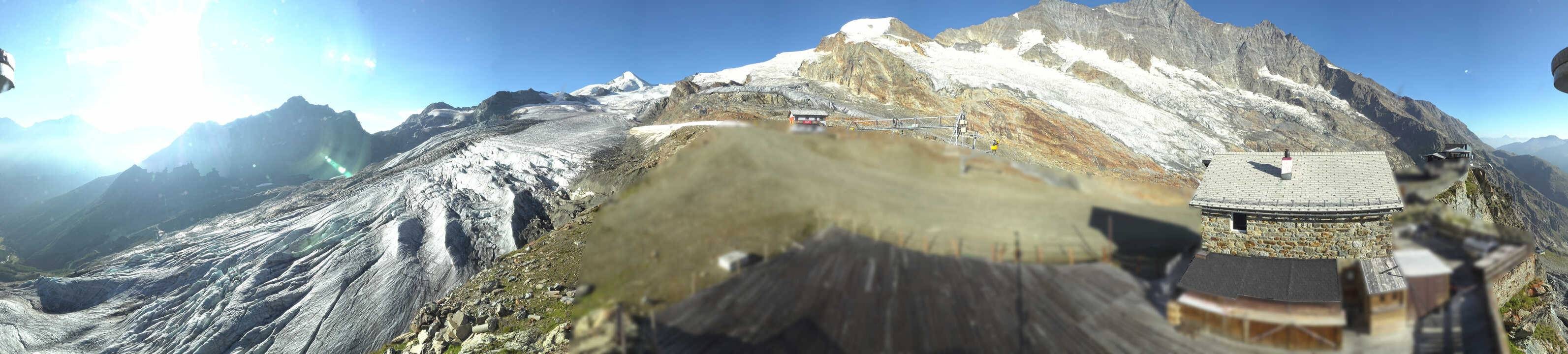 Archiv Foto Webcam Saas Fee - Gletscher