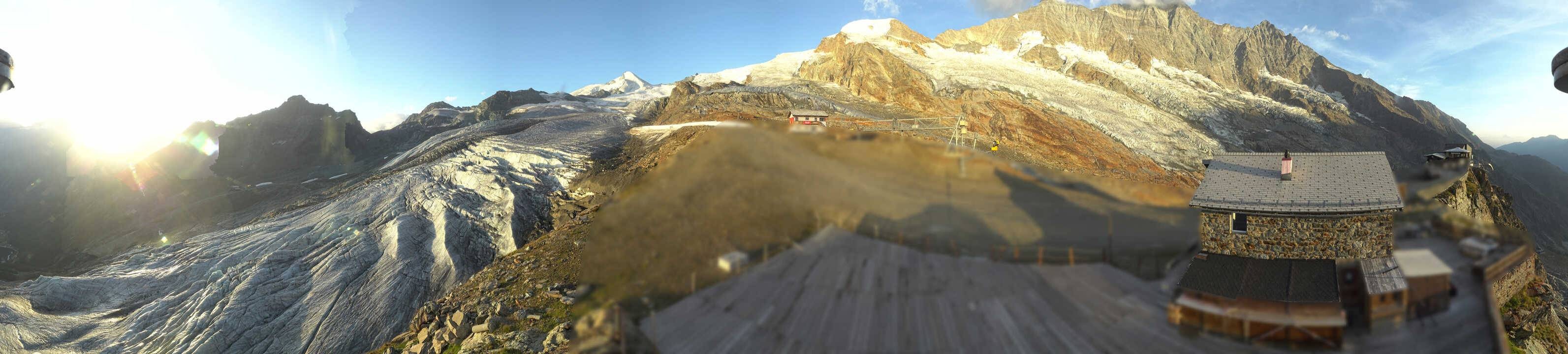 Archiv Foto Webcam Saas Fee - Gletscher