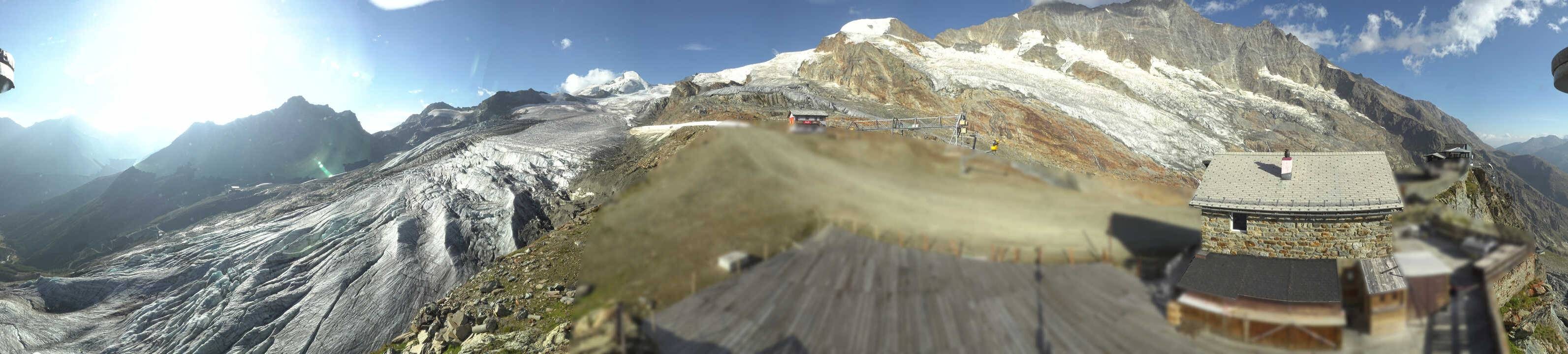 Archiv Foto Webcam Saas Fee - Gletscher