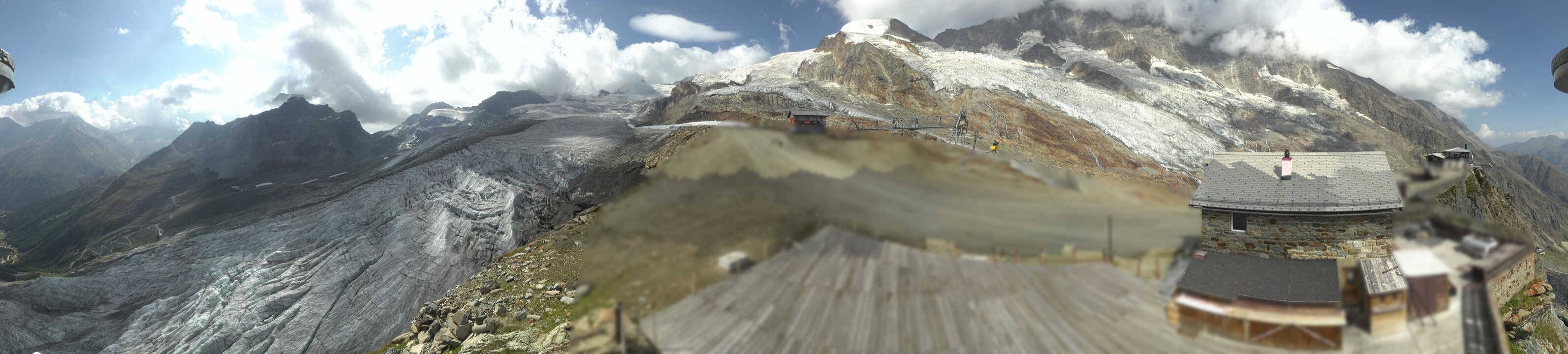 Archiv Foto Webcam Saas Fee - Gletscher