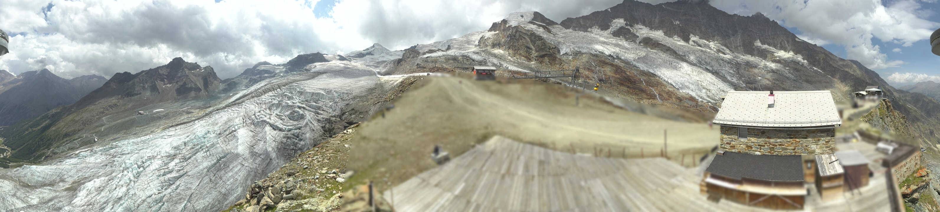 Archiv Foto Webcam Saas Fee - Gletscher