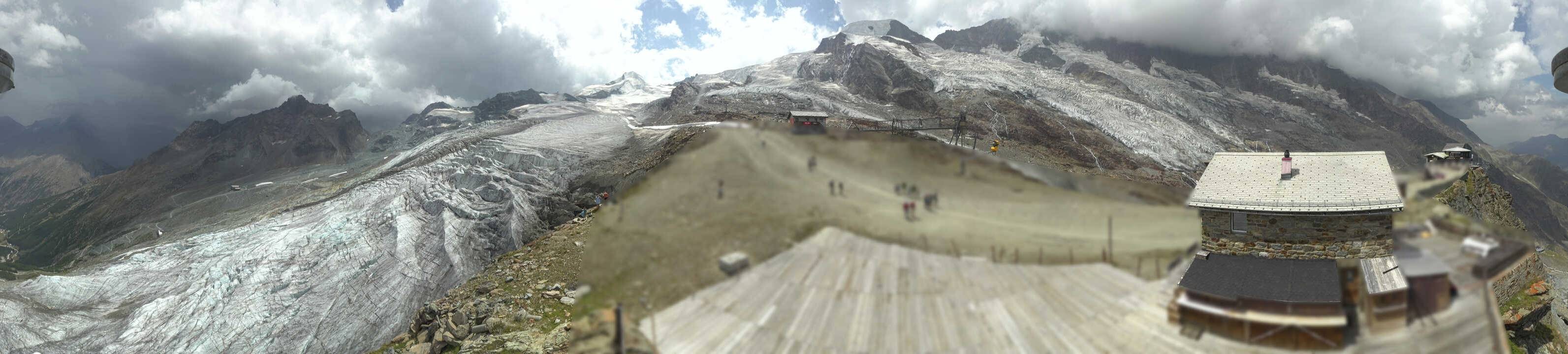 Archiv Foto Webcam Saas Fee - Gletscher