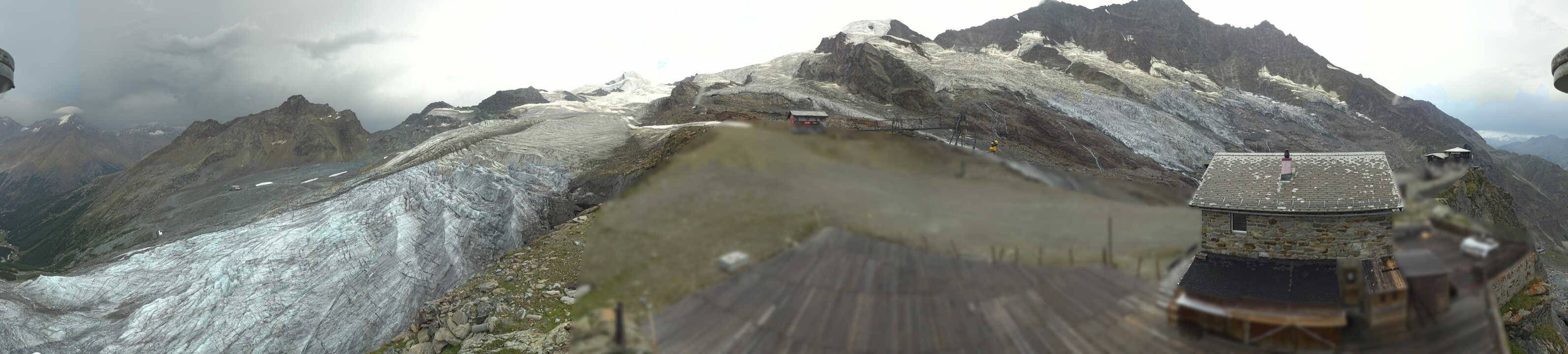 Archiv Foto Webcam Saas Fee - Gletscher