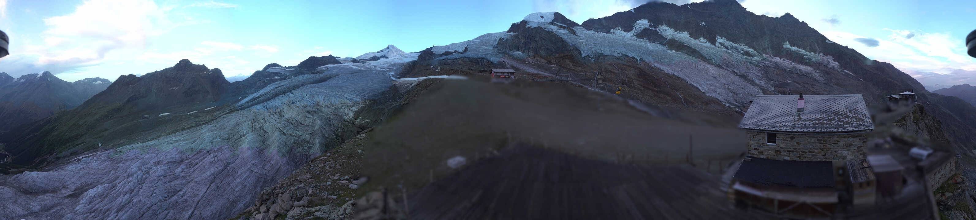 Archiv Foto Webcam Saas Fee - Gletscher