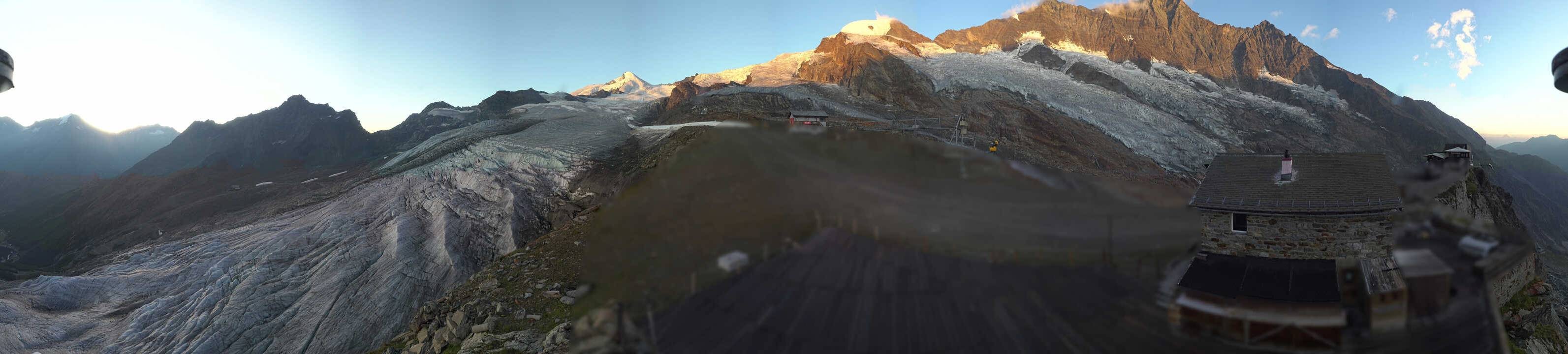 Archiv Foto Webcam Saas Fee - Gletscher