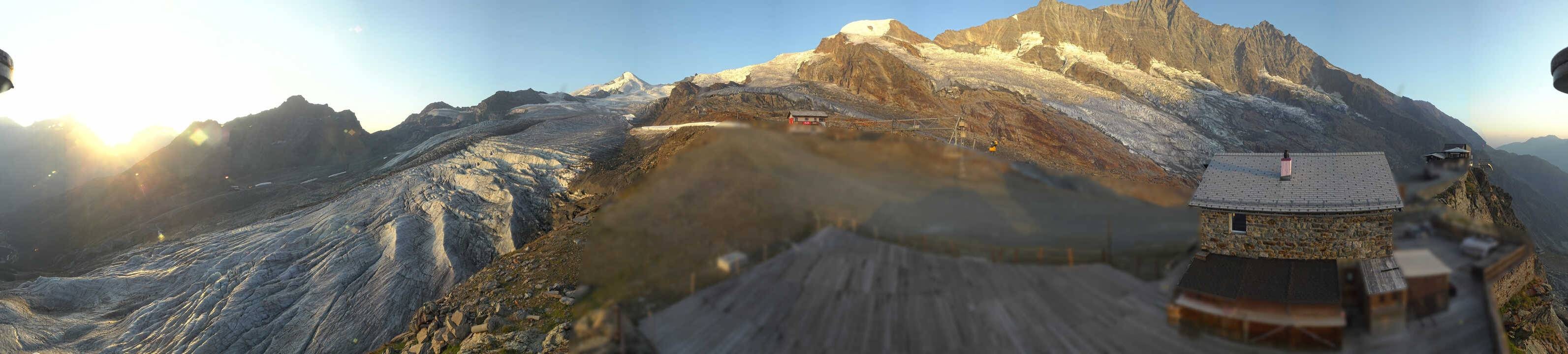 Archiv Foto Webcam Saas Fee - Gletscher