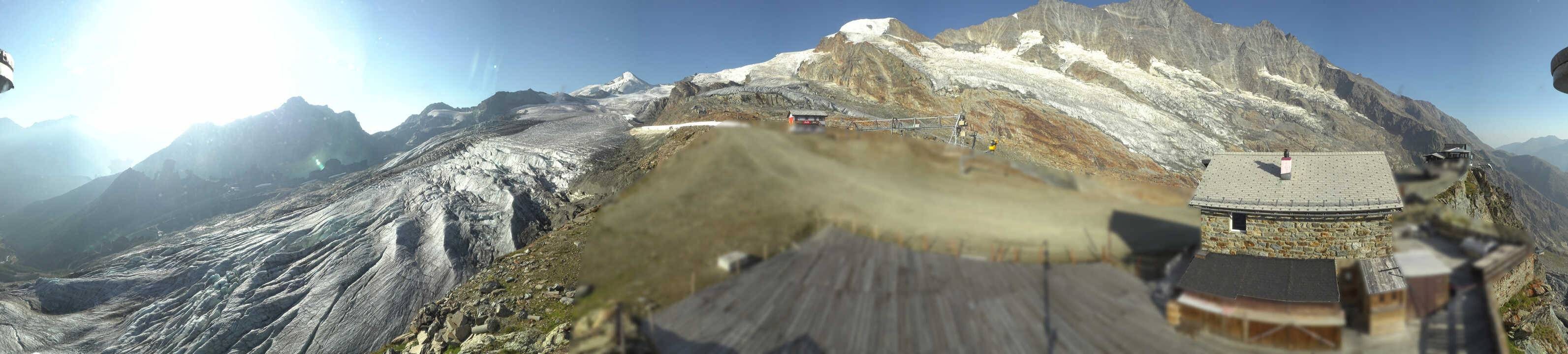 Archiv Foto Webcam Saas Fee - Gletscher