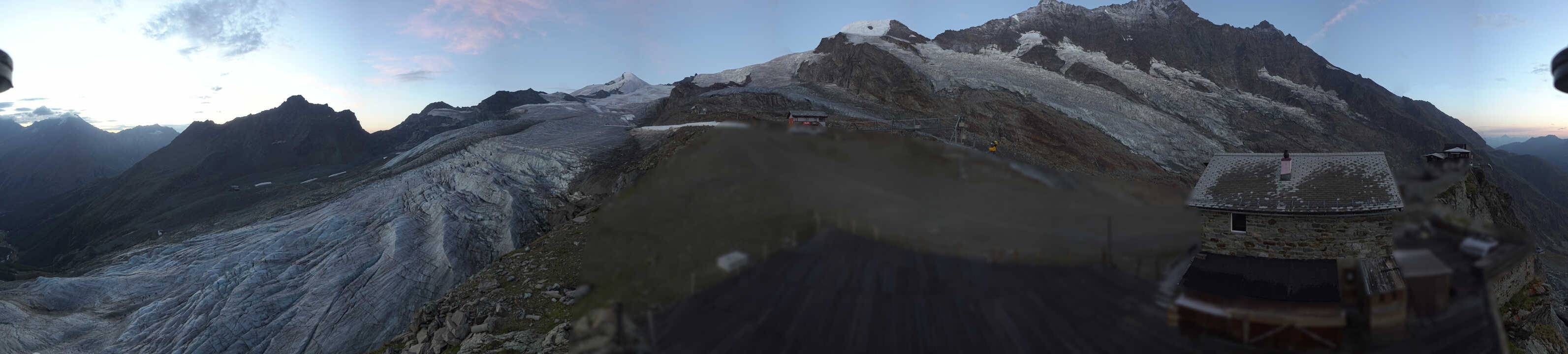 Archiv Foto Webcam Saas Fee - Gletscher