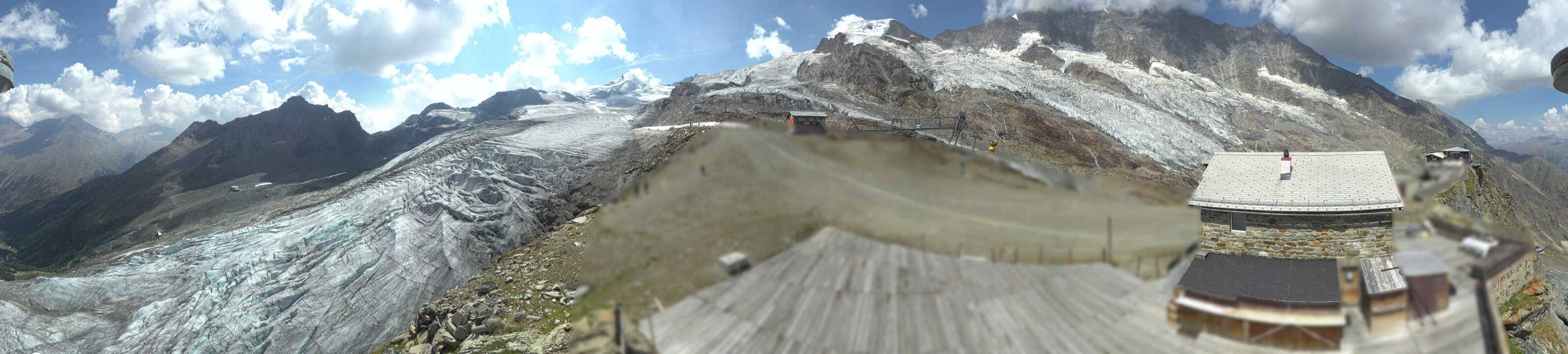 Archiv Foto Webcam Saas Fee - Gletscher