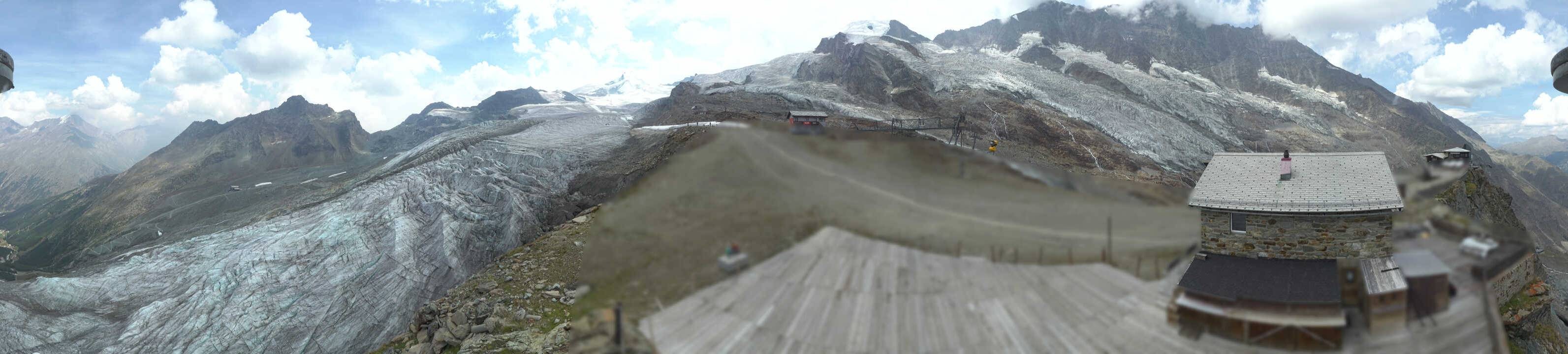Archiv Foto Webcam Saas Fee - Gletscher