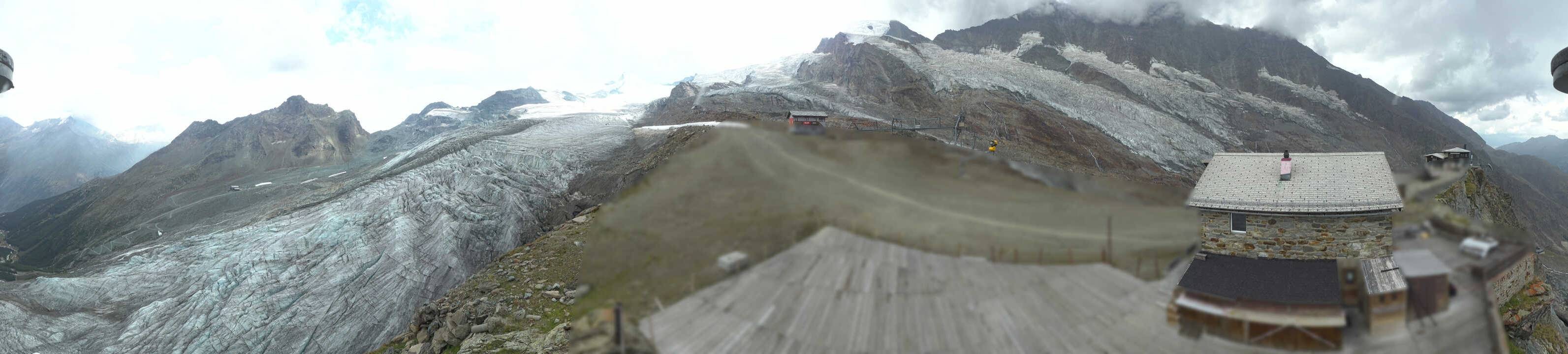 Archiv Foto Webcam Saas Fee - Gletscher