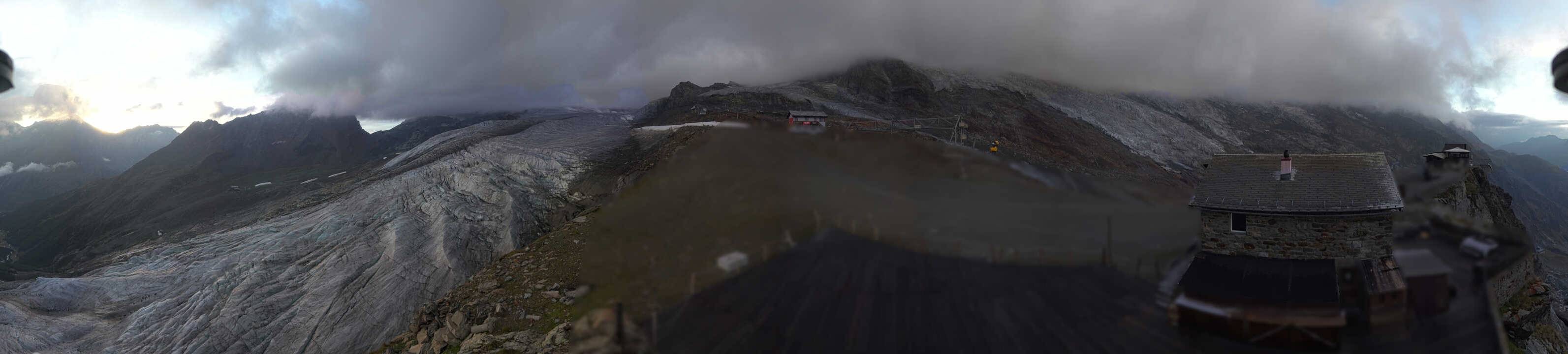 Archiv Foto Webcam Saas Fee - Gletscher