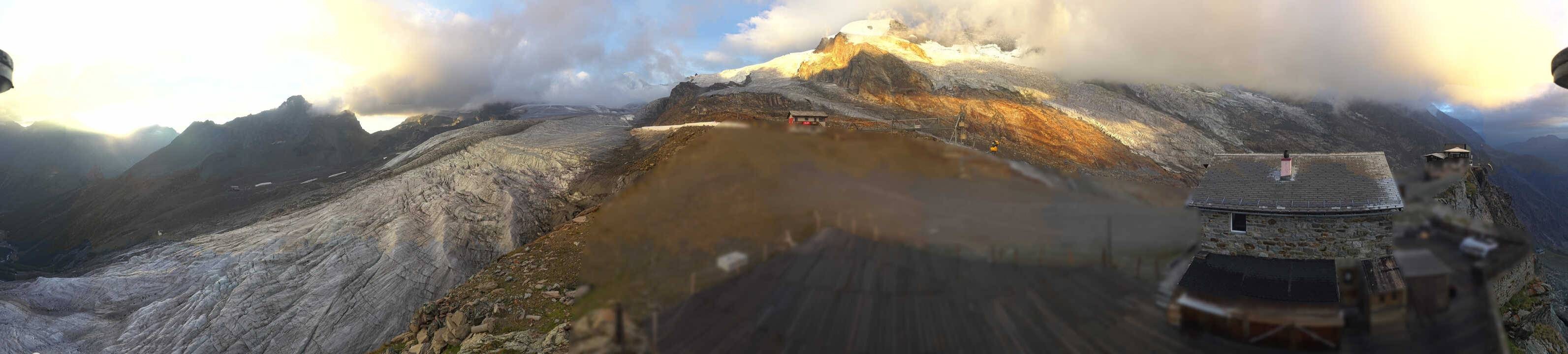 Archiv Foto Webcam Saas Fee - Gletscher