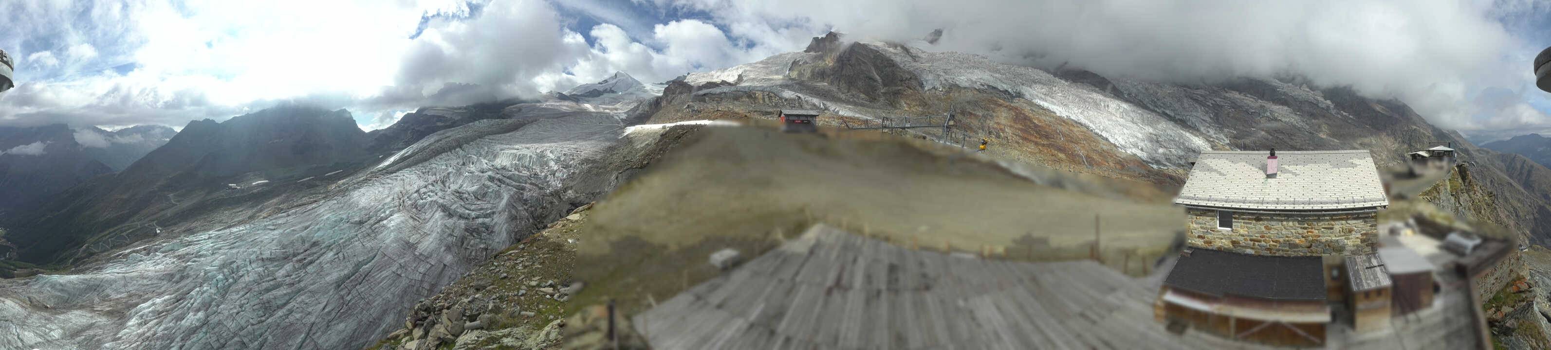 Archiv Foto Webcam Saas Fee - Gletscher