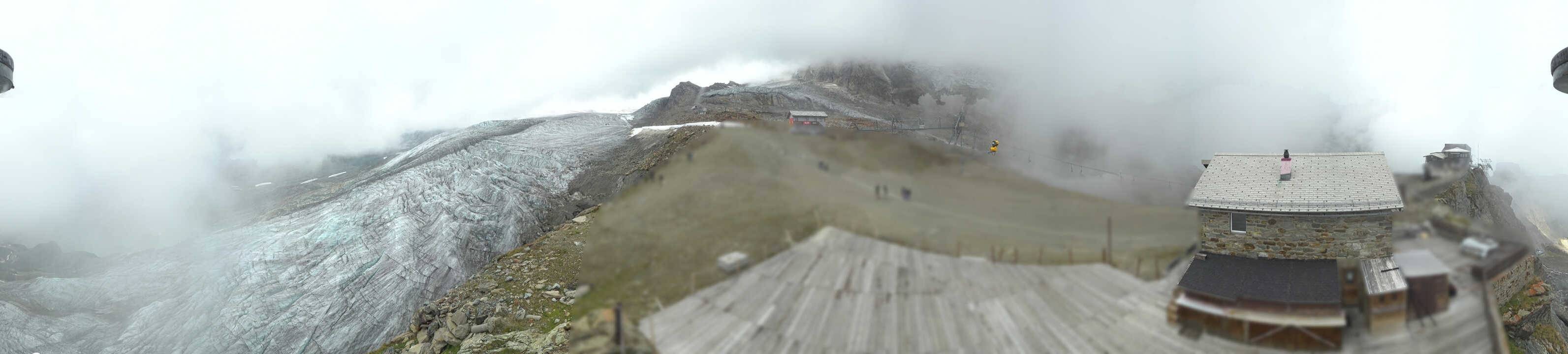 Archiv Foto Webcam Saas Fee - Gletscher