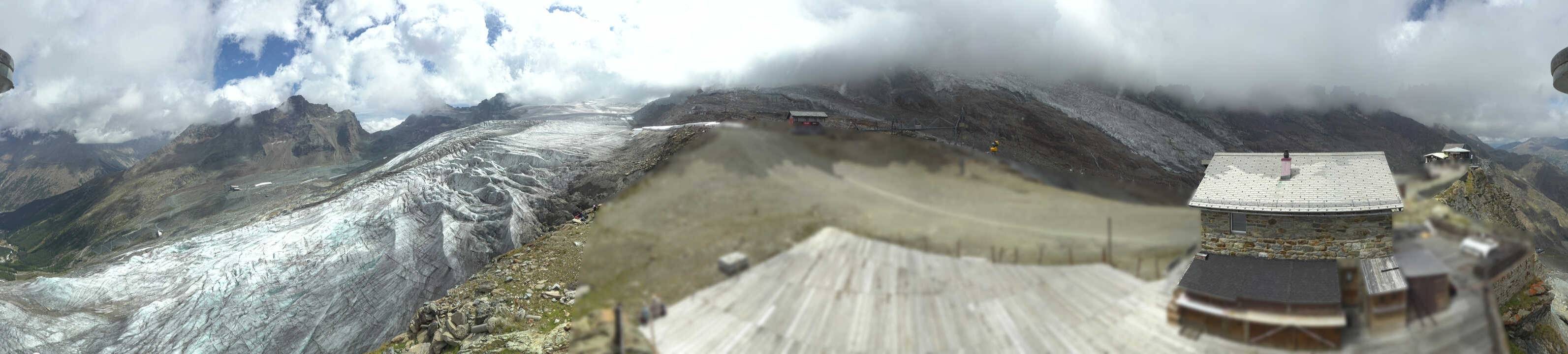 Archiv Foto Webcam Saas Fee - Gletscher