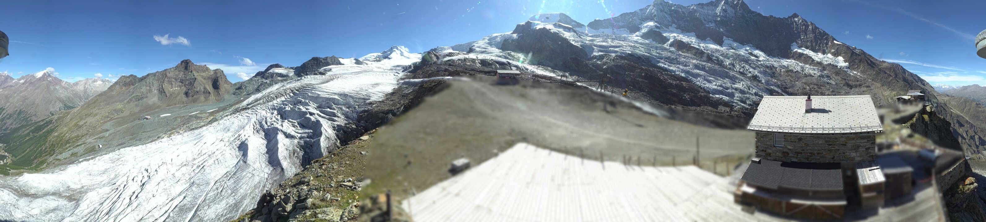 Archiv Foto Webcam Saas Fee - Gletscher