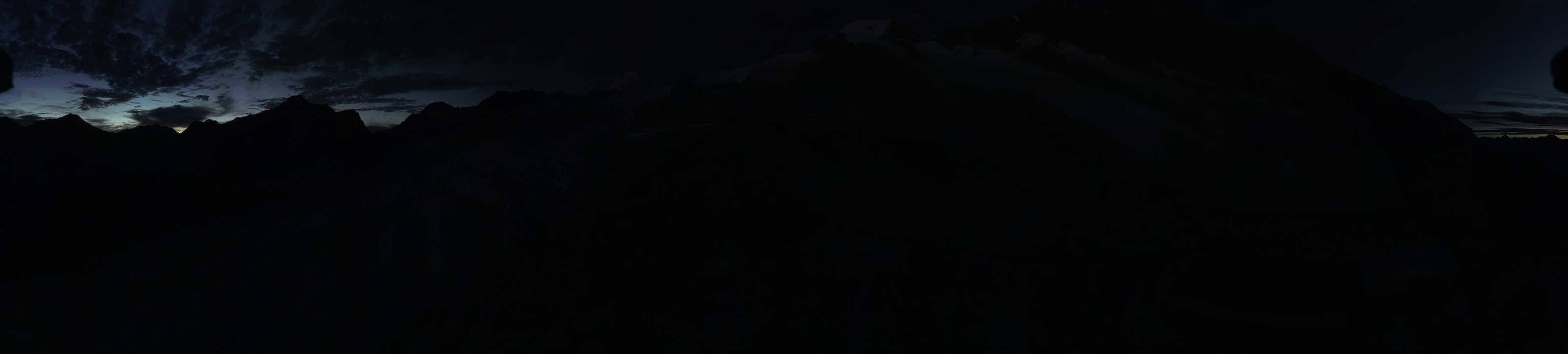 Archived image Webcam Saas Fee - Glacier