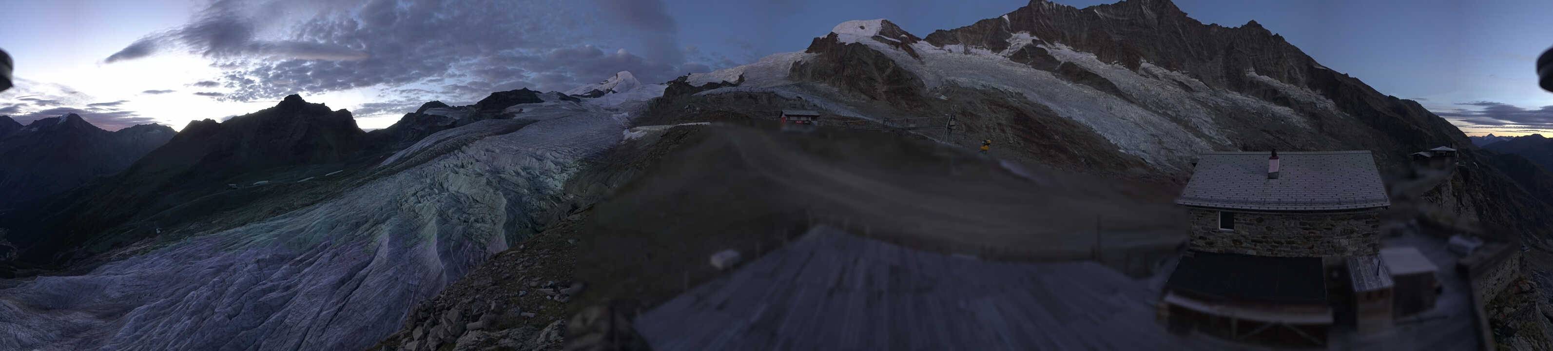 Archiv Foto Webcam Saas Fee - Gletscher