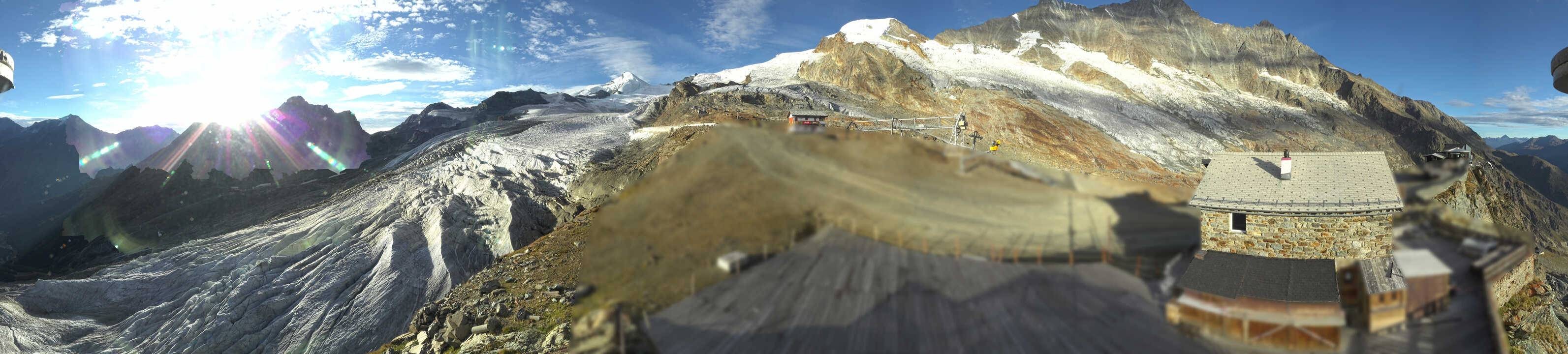 Archiv Foto Webcam Saas Fee - Gletscher