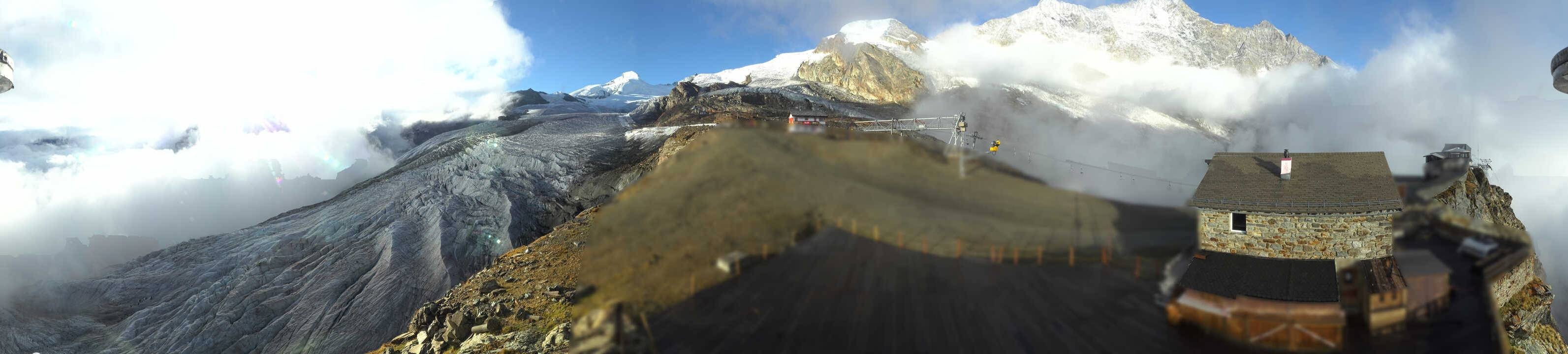 Archiv Foto Webcam Saas Fee - Gletscher