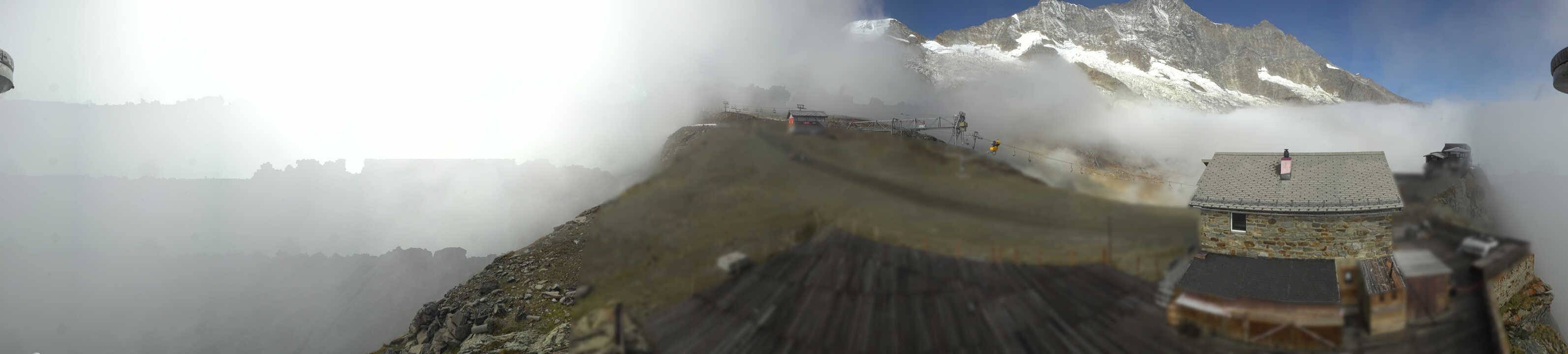 Archiv Foto Webcam Saas Fee - Gletscher