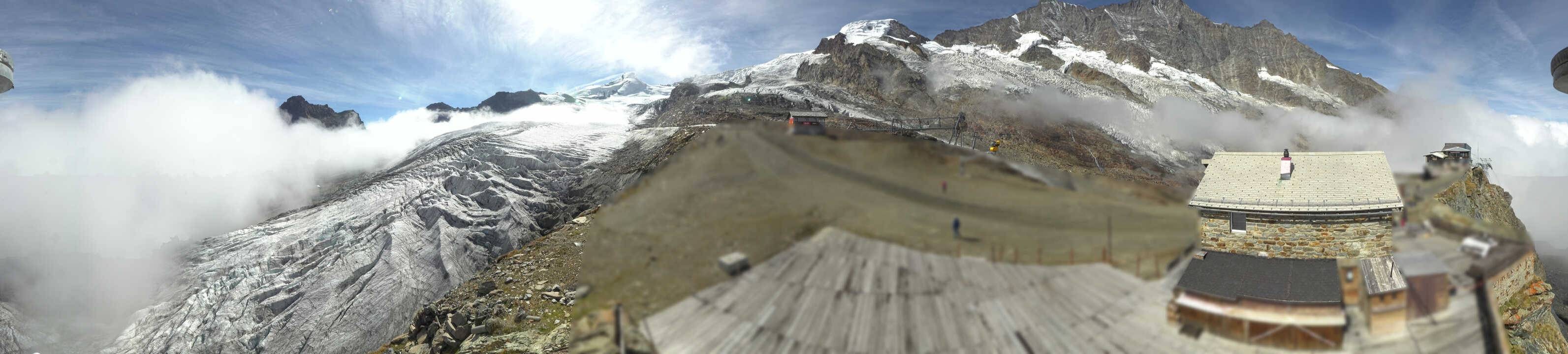 Archiv Foto Webcam Saas Fee - Gletscher