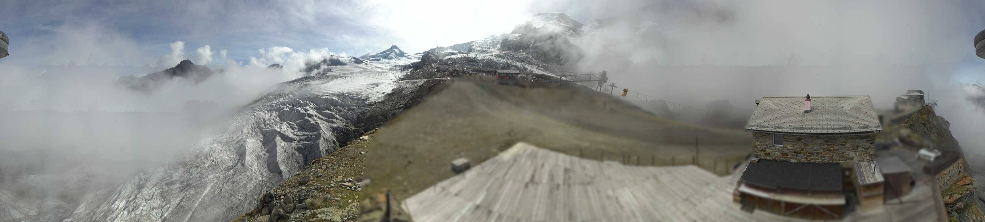 Archiv Foto Webcam Saas Fee - Gletscher