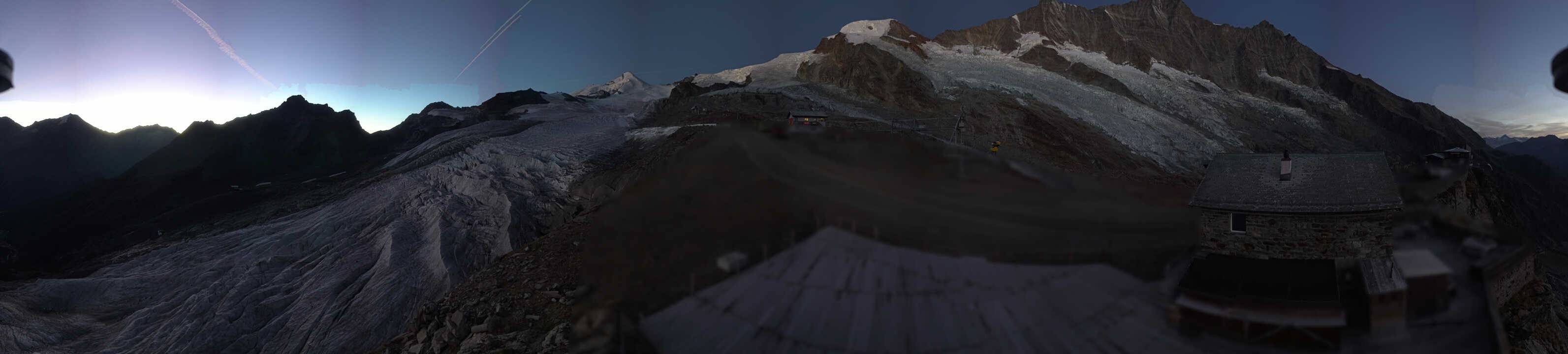 Archiv Foto Webcam Saas Fee - Gletscher