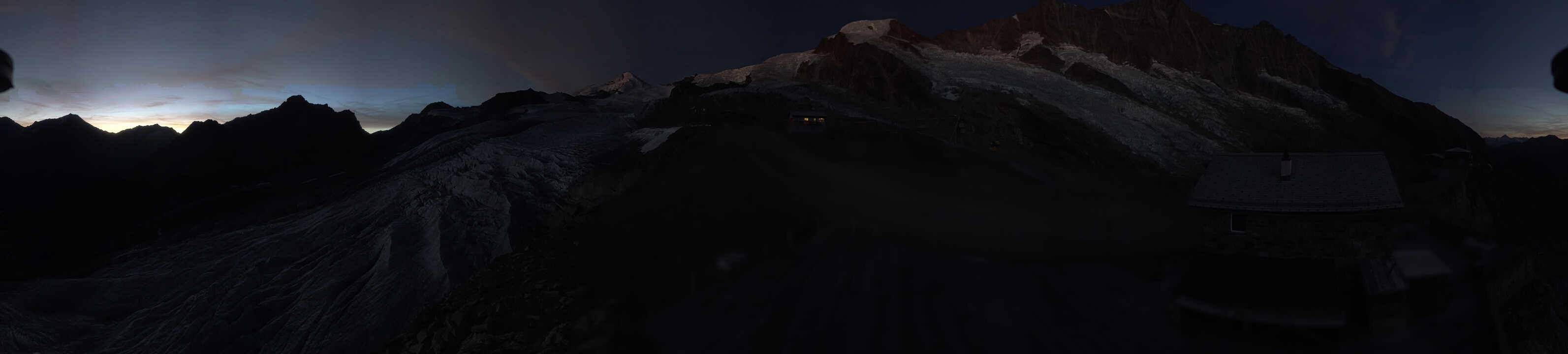 Archiv Foto Webcam Saas Fee - Gletscher