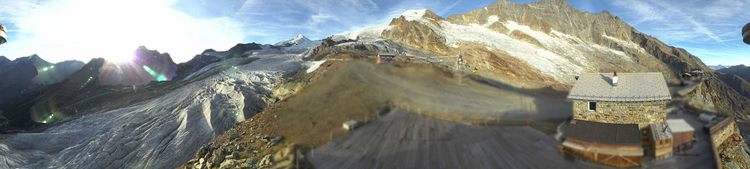 Archiv Foto Webcam Saas Fee - Gletscher
