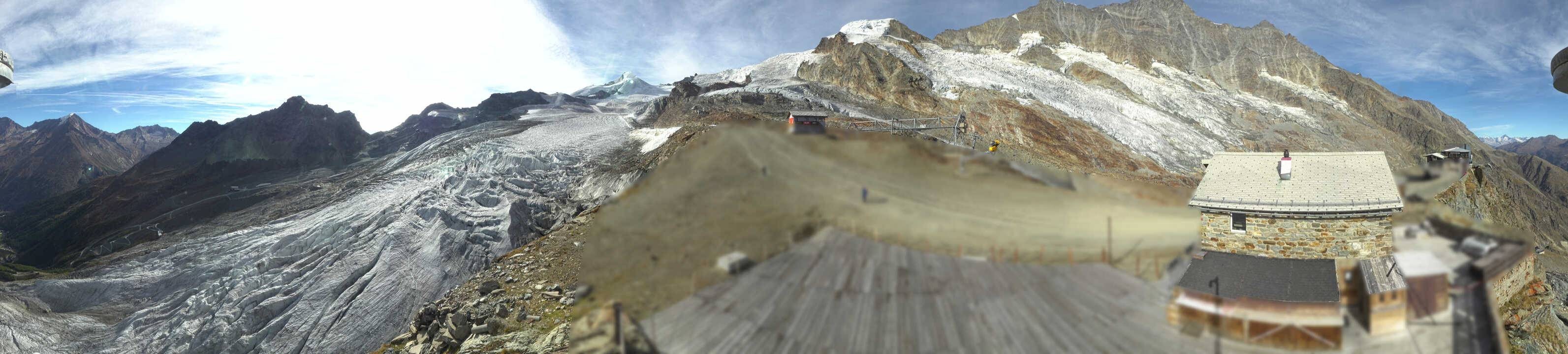 Archiv Foto Webcam Saas Fee - Gletscher