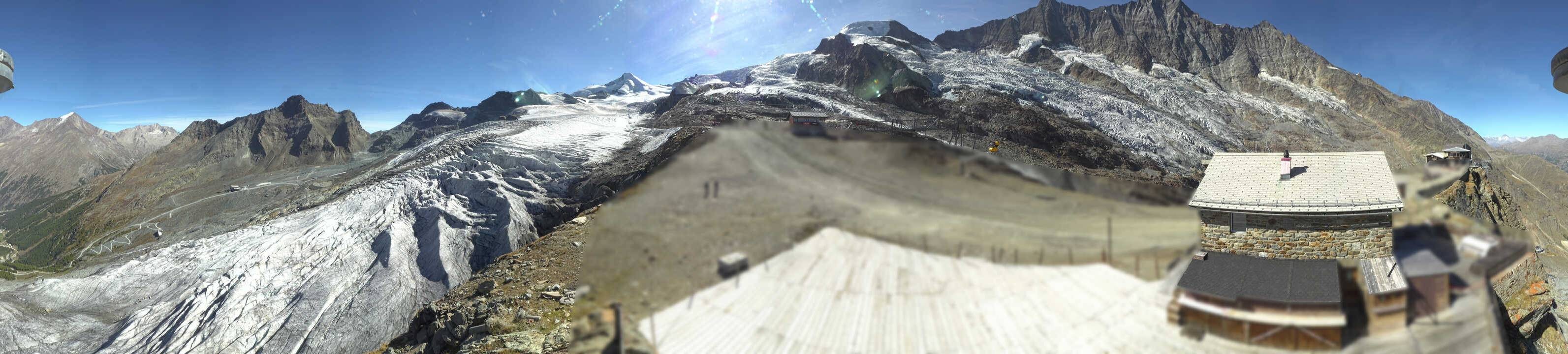 Archiv Foto Webcam Saas Fee - Gletscher