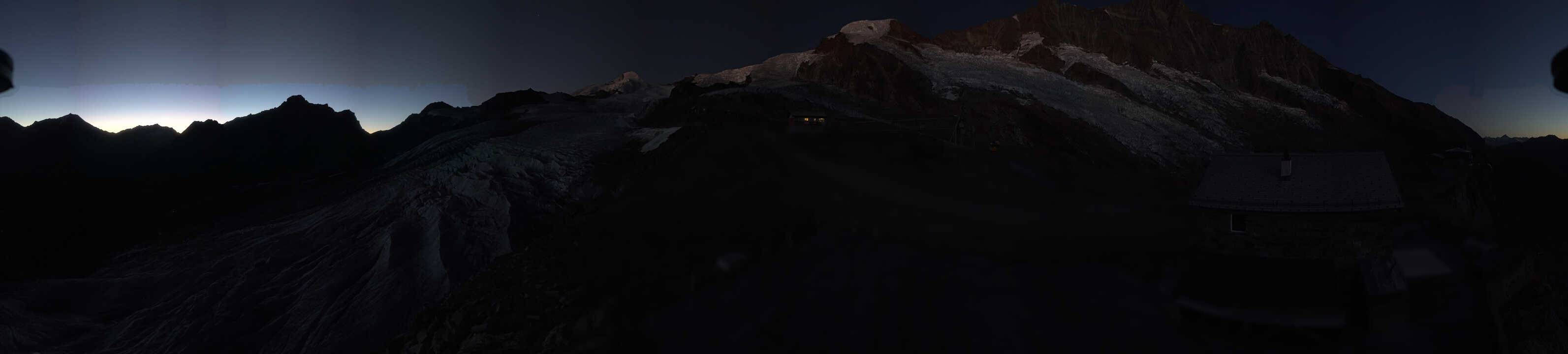 Archiv Foto Webcam Saas Fee - Gletscher