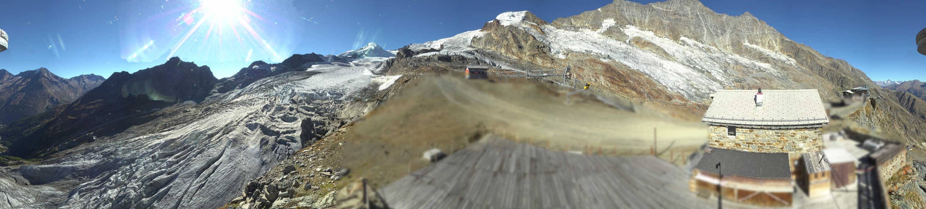 Archiv Foto Webcam Saas Fee - Gletscher