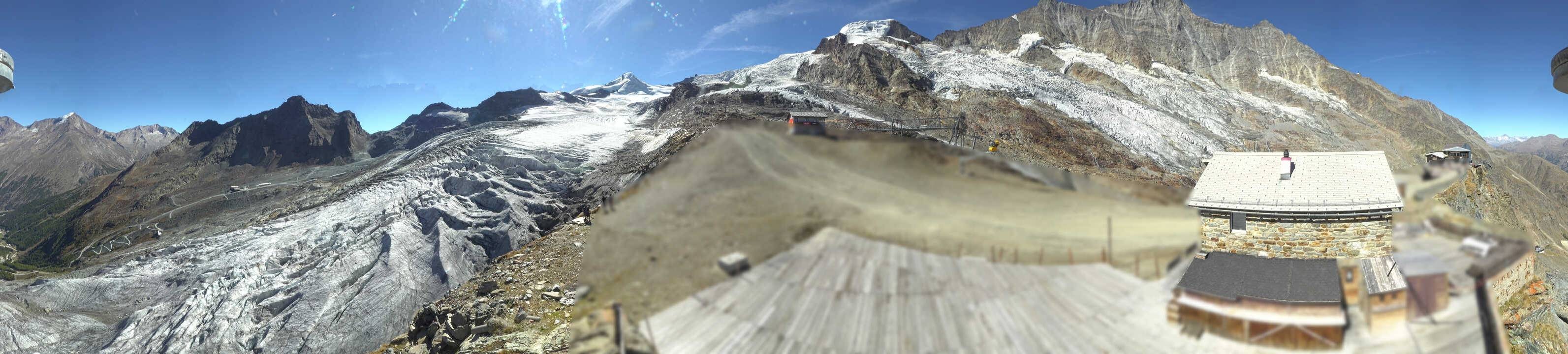 Archiv Foto Webcam Saas Fee - Gletscher