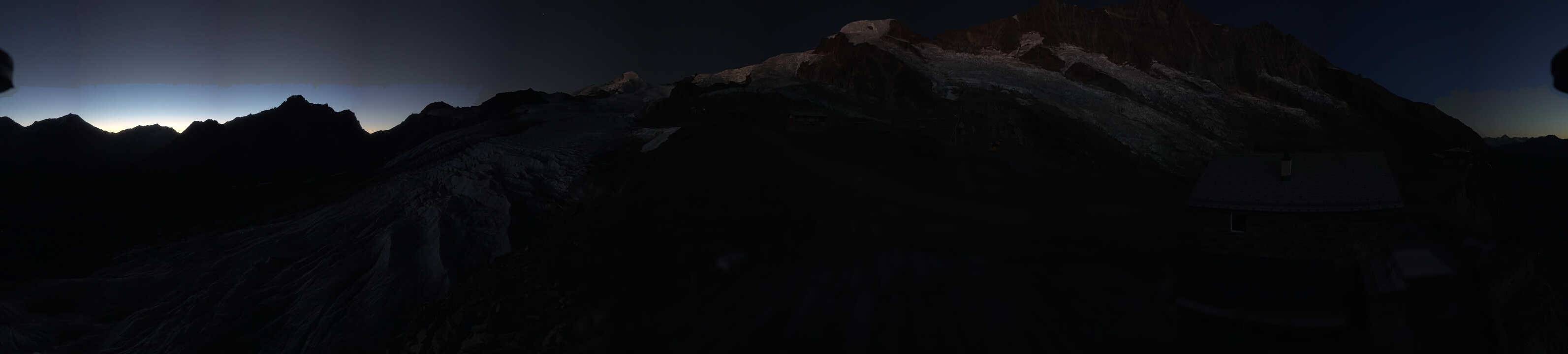 Archiv Foto Webcam Saas Fee - Gletscher
