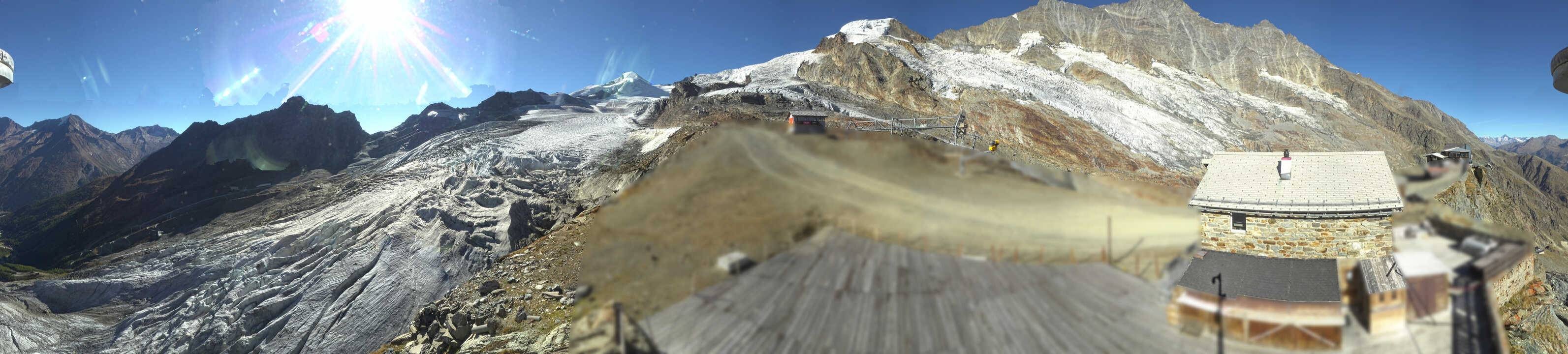 Archiv Foto Webcam Saas Fee - Gletscher