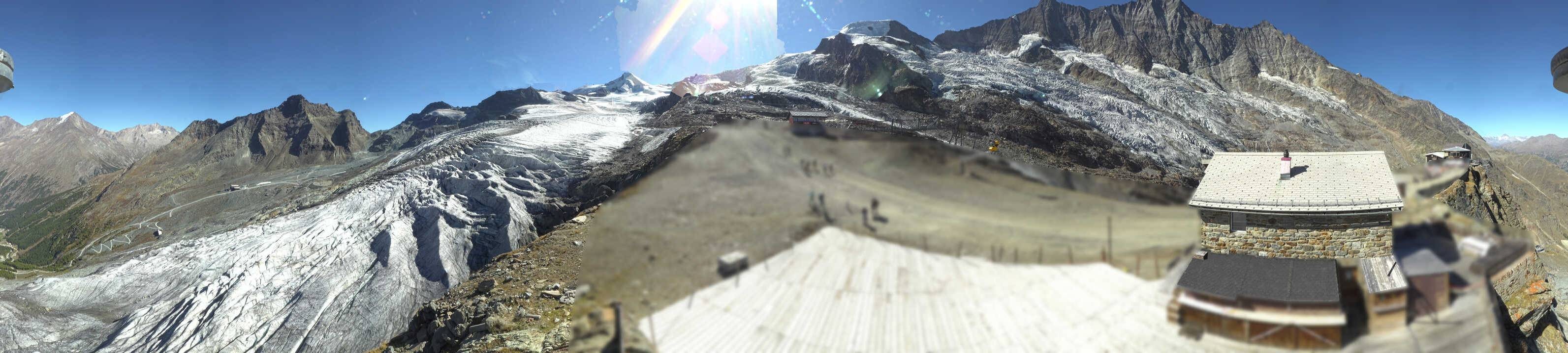 Archiv Foto Webcam Saas Fee - Gletscher
