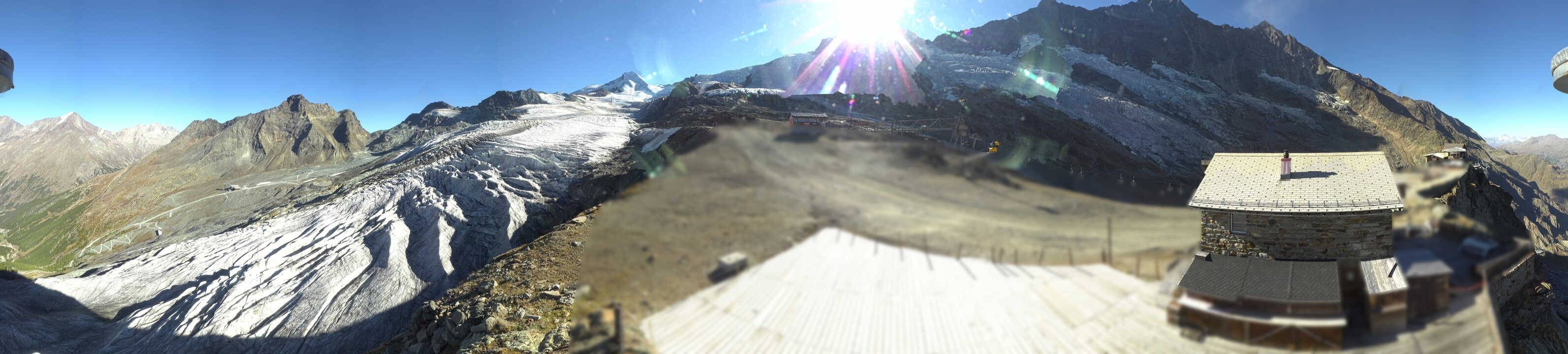 Archiv Foto Webcam Saas Fee - Gletscher