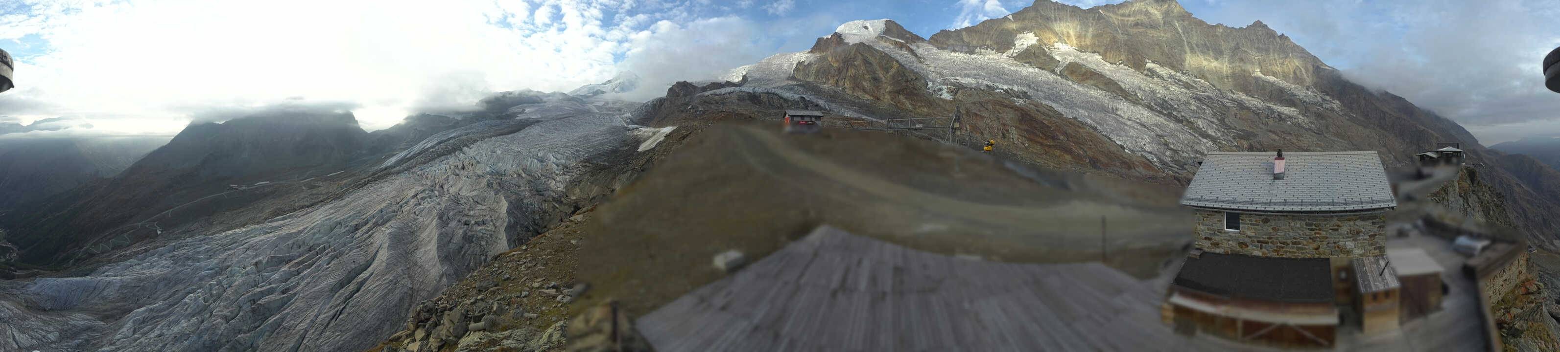 Archiv Foto Webcam Saas Fee - Gletscher